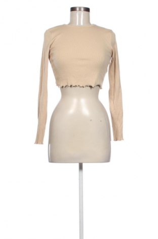 Γυναικεία μπλούζα Fb Sister, Μέγεθος S, Χρώμα  Μπέζ, Τιμή 5,12 €