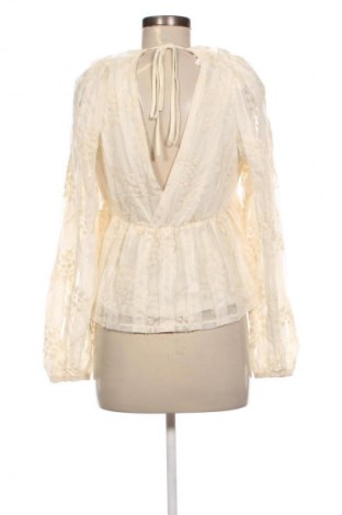 Bluză de femei Gina Tricot, Mărime M, Culoare Ecru, Preț 61,99 Lei