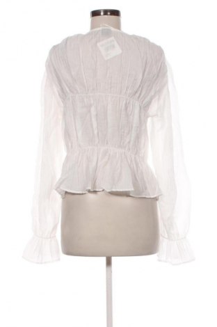 Damen Shirt Gina Tricot, Größe L, Farbe Weiß, Preis 8,99 €