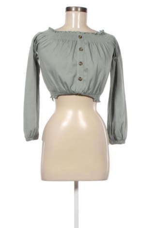 Damen Shirt H&M Divided, Größe S, Farbe Grün, Preis 1,99 €