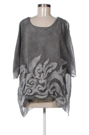 Damen Shirt Linea Tesini, Größe M, Farbe Grau, Preis 4,99 €