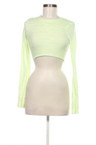 Γυναικεία μπλούζα Nike, Μέγεθος XS, Χρώμα Πράσινο, Τιμή 17,99 €