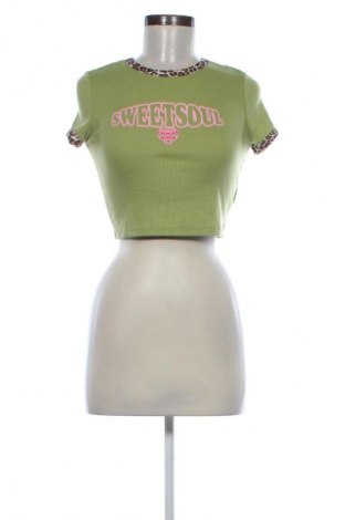 Γυναικεία μπλούζα SHEIN, Μέγεθος S, Χρώμα Πράσινο, Τιμή 4,99 €