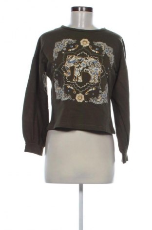 Bluzka damska Springfield, Rozmiar S, Kolor Zielony, Cena 37,93 zł