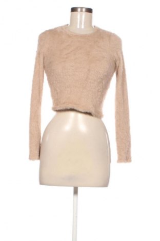 Damen Shirt Stradivarius, Größe S, Farbe Beige, Preis 1,99 €