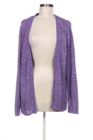 Damen Strickjacke Canda, Größe XL, Farbe Lila, Preis 10,99 €