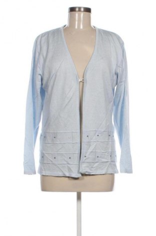 Damen Strickjacke Carpe Diem, Größe M, Farbe Blau, Preis 1,99 €