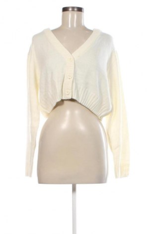 Damen Strickjacke H&M, Größe M, Farbe Ecru, Preis 12,99 €