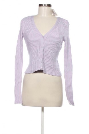 Damen Strickjacke H&M, Größe M, Farbe Lila, Preis 1,99 €