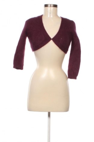 Damen Strickjacke Hallhuber, Größe XXS, Farbe Lila, Preis 4,99 €