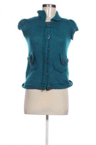 Damen Strickjacke Miss Poem, Größe S, Farbe Grün, Preis 4,99 €