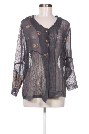 Damen Strickjacke Unbranded, Größe L, Farbe Grau, Preis 3,99 €