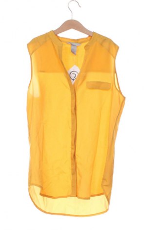 Damska koszula H&M, Rozmiar XS, Kolor Żółty, Cena 21,99 zł