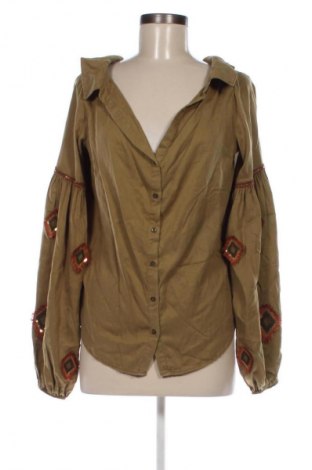 Дамска риза Koton, Размер L, Цвят Зелен, Цена 8,18 €