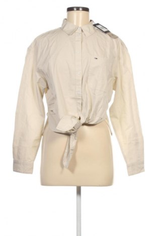 Damska koszula Tommy Jeans, Rozmiar M, Kolor Beżowy, Cena 114,99 zł, #134454369