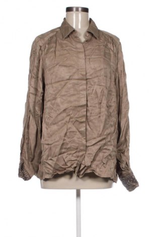 Γυναικείο πουκάμισο Unbranded, Μέγεθος M, Χρώμα  Μπέζ, Τιμή 7,99 €