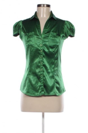 Damenbluse Zara, Größe S, Farbe Grün, Preis 11,99 €