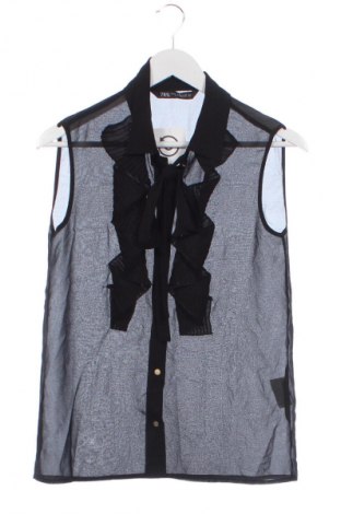 Γυναικείο πουκάμισο Zara, Μέγεθος XS, Χρώμα Μαύρο, Τιμή 7,99 €