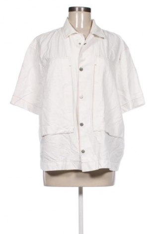 Дамска риза Zara, Размер L, Цвят Екрю, Цена 14,82 €