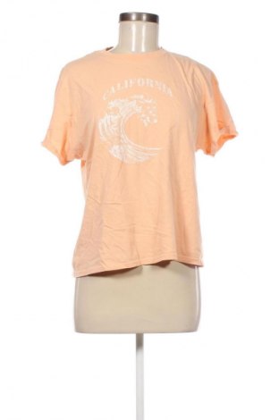 Damen T-Shirt Bershka, Größe M, Farbe Orange, Preis 3,99 €