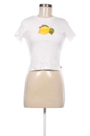 Γυναικείο t-shirt Levi's, Μέγεθος S, Χρώμα Λευκό, Τιμή 33,99 €