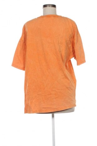 Damski T-shirt Pull&Bear, Rozmiar S, Kolor Pomarańczowy, Cena 27,40 zł