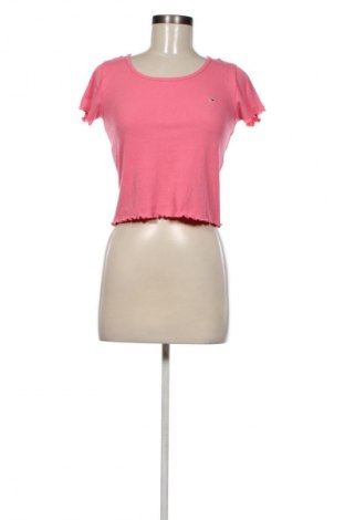 Дамска тениска Tommy Jeans, Размер M, Цвят Розов, Цена 8,69 €