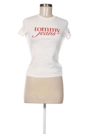 Дамска тениска Tommy Jeans, Размер S, Цвят Бял, Цена 25,56 €
