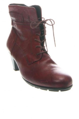 Botine de damă Gabor, Mărime 37, Culoare Roșu, Preț 100,90 Lei