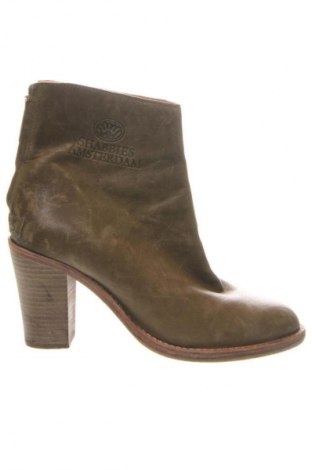 Γυναικεία μποτάκια Shabbies Amsterdam, Μέγεθος 38, Χρώμα  Μπέζ, Τιμή 57,99 €