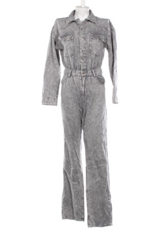 Дамски дълъг гащеризон Bershka, Размер S, Цвят Сив, Цена 11,75 €