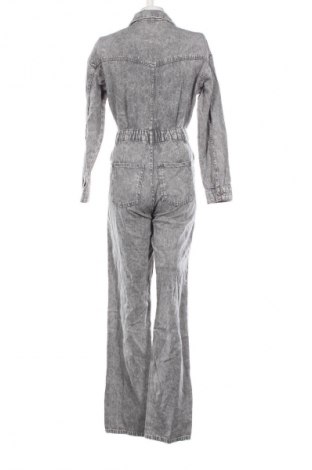 Дамски дълъг гащеризон Bershka, Размер S, Цвят Сив, Цена 11,75 €