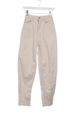 Damen Jeans H&M Divided, Größe XXS, Farbe Ecru, Preis 10,75 €