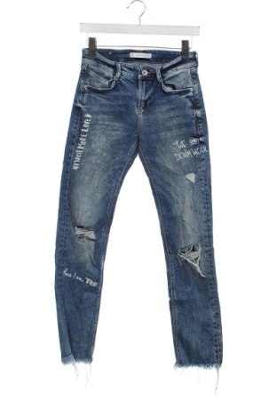 Дамски дънки Zara, Размер S, Цвят Син, Цена 13,80 €