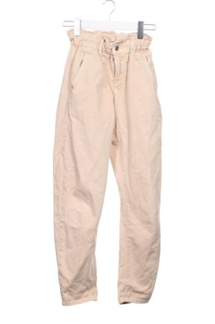 Dámske džínsy  Zara, Veľkosť XXS, Farba Béžová, Cena  4,95 €