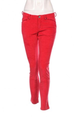 Damen Cordhose Sisley, Größe M, Farbe Rot, Preis 3,99 €