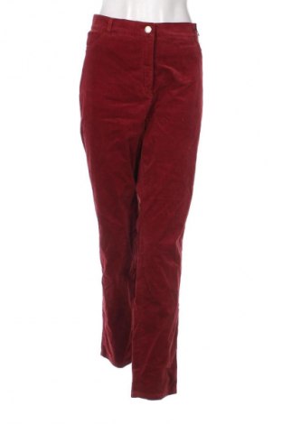 Pantaloni de velvet de femei Toni, Mărime 3XL, Culoare Roșu, Preț 342,99 Lei