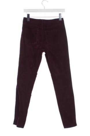 Pantaloni de velvet de femei United Colors Of Benetton, Mărime XS, Culoare Roșu, Preț 34,99 Lei