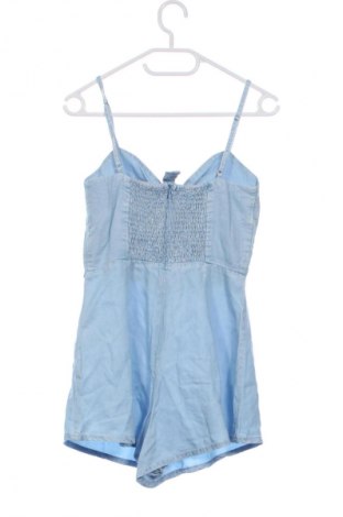 Kurzer Damenoverall Bershka, Größe XS, Farbe Blau, Preis 4,80 €