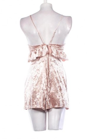 Kurzer Damenoverall Bershka, Größe S, Farbe Beige, Preis 9,76 €