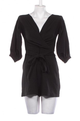 Kurzer Damenoverall Boohoo, Größe L, Farbe Schwarz, Preis 7,99 €