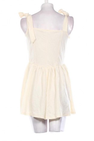 Salopetă scurtă de damă Even&Odd, Mărime M, Culoare Ecru, Preț 68,99 Lei