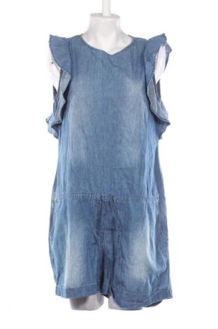 Salopetă scurtă de damă Mango, Mărime L, Culoare Albastru, Preț 123,29 Lei