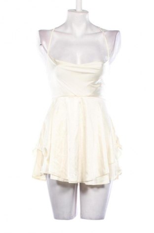 Kurzer Damenoverall SHEIN, Größe M, Farbe Ecru, Preis 9,99 €