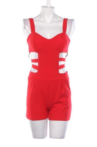 Damski krótki kombinezon Unbranded, Rozmiar S, Kolor Czerwony, Cena 91,99 zł