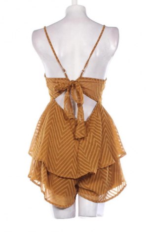 Salopetă scurtă de damă Unbranded, Mărime M, Culoare Maro, Preț 85,99 Lei