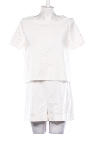 Salopetă scurtă de damă Zara, Mărime L, Culoare Alb, Preț 107,99 Lei