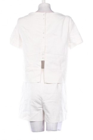 Salopetă scurtă de damă Zara, Mărime L, Culoare Alb, Preț 107,99 Lei
