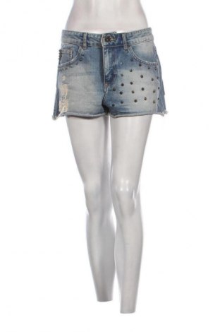 Γυναικείο κοντό παντελόνι Pull&Bear, Μέγεθος M, Χρώμα Μπλέ, Τιμή 5,00 €