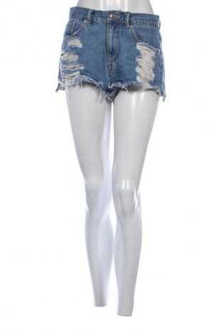 Damskie szorty Pull&Bear, Rozmiar M, Kolor Niebieski, Cena 24,99 zł